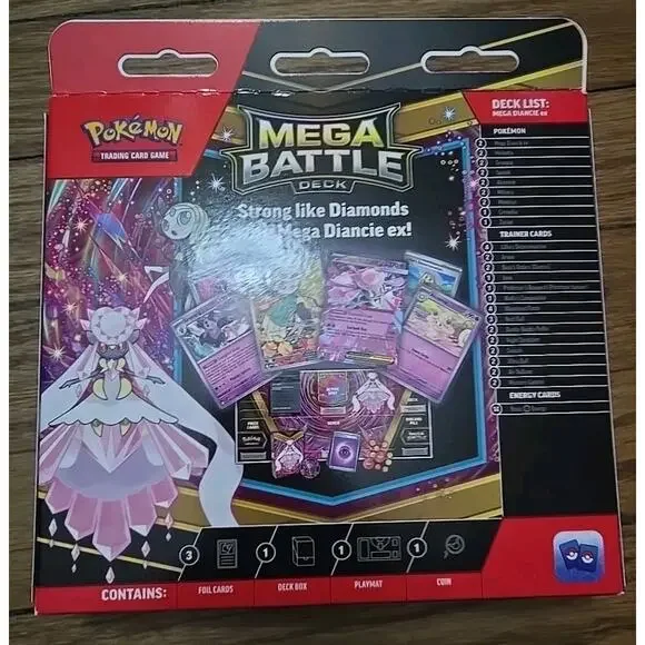 Pokemon Set of 2 (1 of each) Mega Gengar ex / Mega Diancie ex Mega Battle  Deck - threedaughtersproperties.com